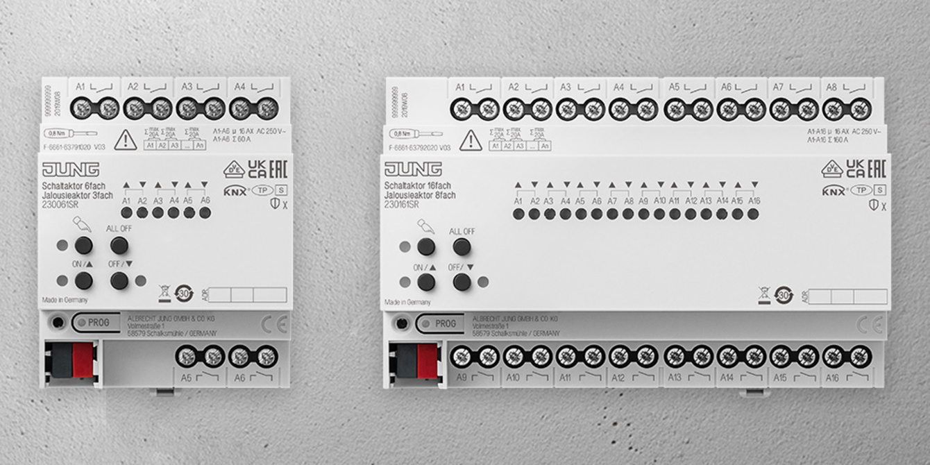 KNX Schalt- und Jalousieaktoren bei Elektro Kaiser in Riedering